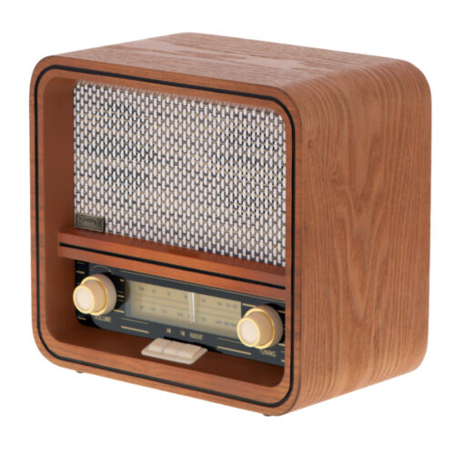 Radio Design Retro c/ Bluetooth e USB