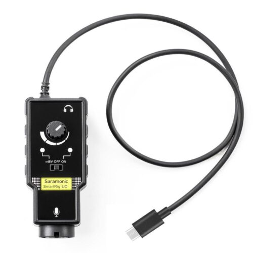 Interface Adaptador Microfone p/ Smartphone - USB-C