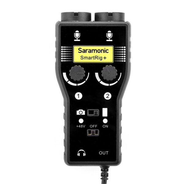 Interface Adaptador Microfone 2 Canais p/ Smartphone - 3,5mm - Image 3