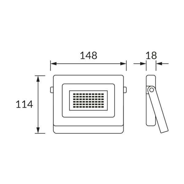 Projector LED AC230V 20W RGBW - TABLET LED - Image 6