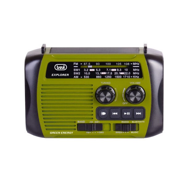 Rádio Portátil Dinamo Trevi RA 7F30 BT - Verde - Image 2