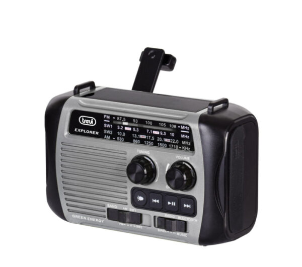 Rádio Portátil Dinamo RA 7F30 BT - Cinza