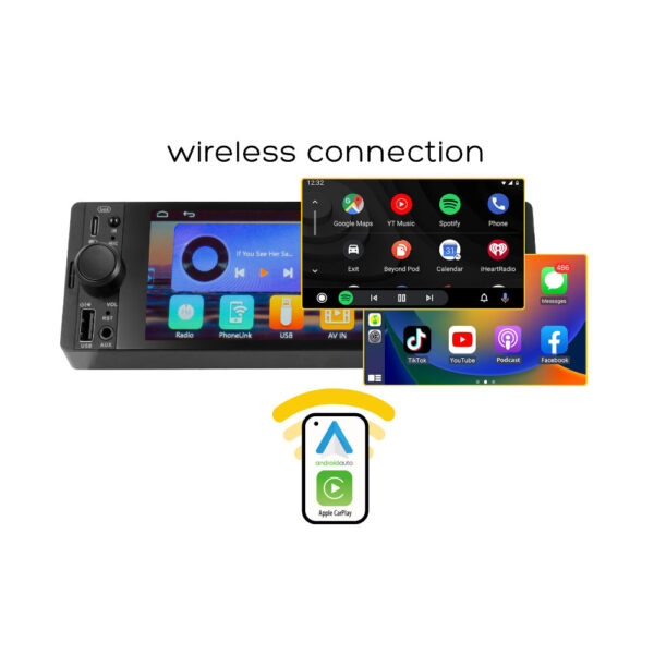 Auto Rádio DAB FM RDS 160W c/  Touchscreen - Image 4