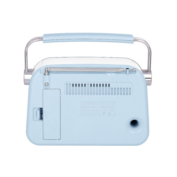 Rádio Portátil Wireless c/ USB/Micro SD - Azul - Image 3