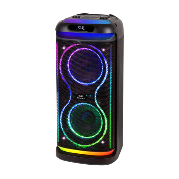 Coluna Portátil Bluetooth 100W USB/SD/AUX/TWS - XF 650 KB