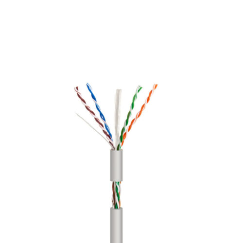 Cabo UTP CAT6 Rígido CCA AWG23 Cinzento - 305m